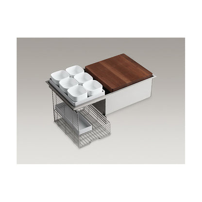 Accessory Storage Rack - Stainless Steel