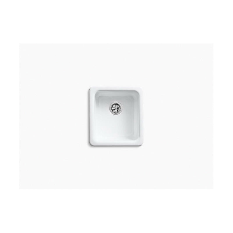 Iron/Tones - 17" Kitchen Sink - Top/Undermount - Single Bowl