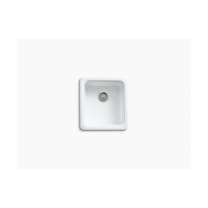 Iron/Tones - 17" Kitchen Sink - Top/Undermount - Single Bowl
