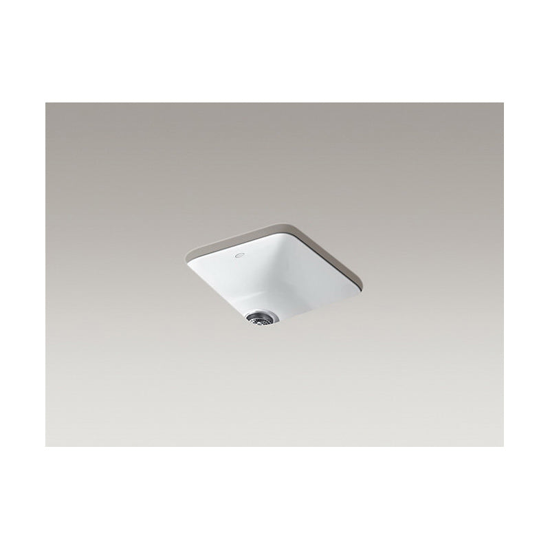 Iron/Tones - 17" Kitchen Sink - Top/Undermount - Single Bowl
