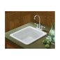 Iron/Tones - 17" Kitchen Sink - Top/Undermount - Single Bowl