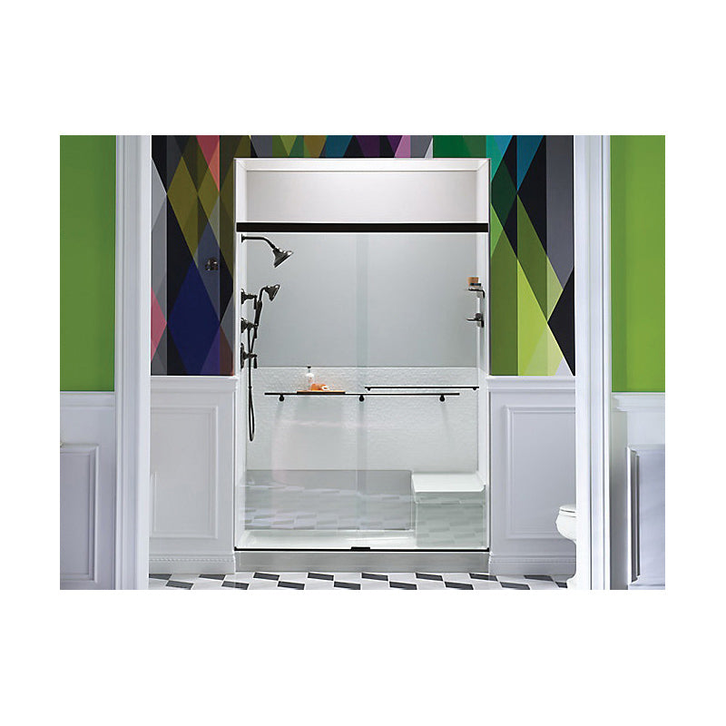 Revel - Sliding Shower Door - Crystal Clear Tempered Glass