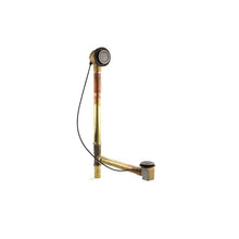 Closing Overflow Bath Drain - 25-3/16" H x 3" W