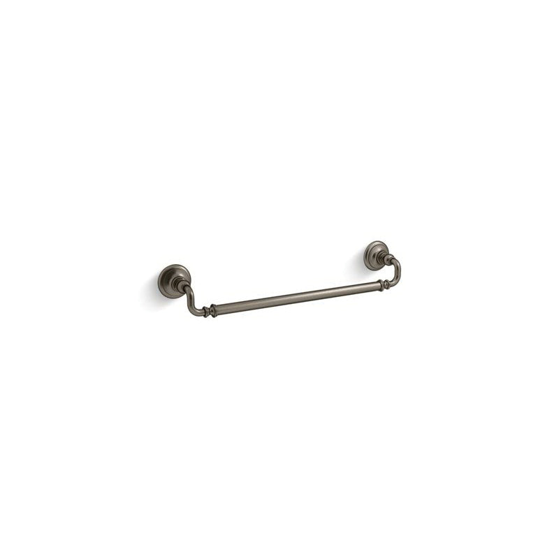 Towel Bar, Artifacts, Vibrant Brushed Bronze, Metal