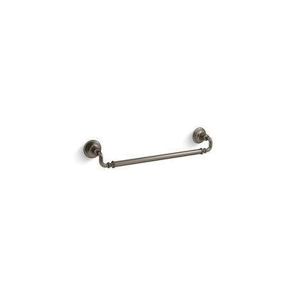 Towel Bar, Artifacts, Vibrant Brushed Bronze, Metal