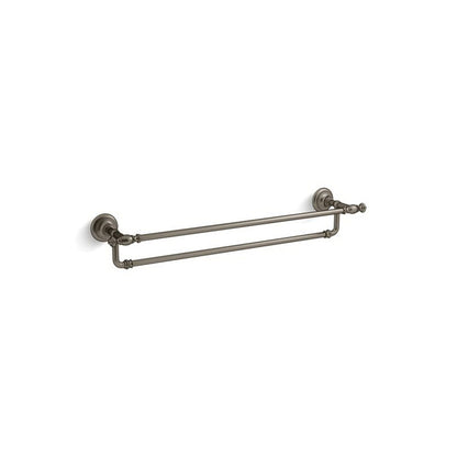 Towel Bar, Artifacts, Vibrant Brushed Nickel, Metal