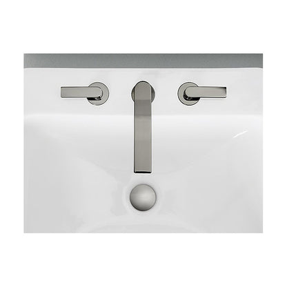 Composed - Widespread Bathroom Sink Faucet - 4-9/16" H