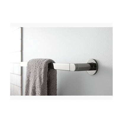 Composed - 18" Towel Bar - Vibrant Titanium