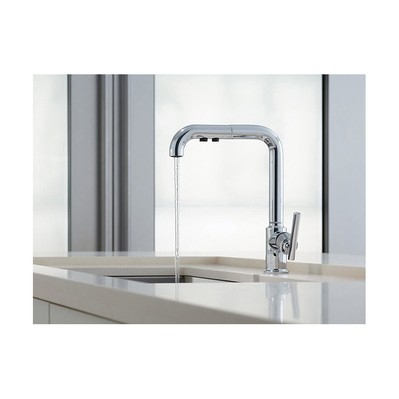 Purist - Kitchen Sink Faucet - Vibrant Polished Nickel
