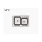 Verse - 22" Kitchen Sink - Rectangular Shape