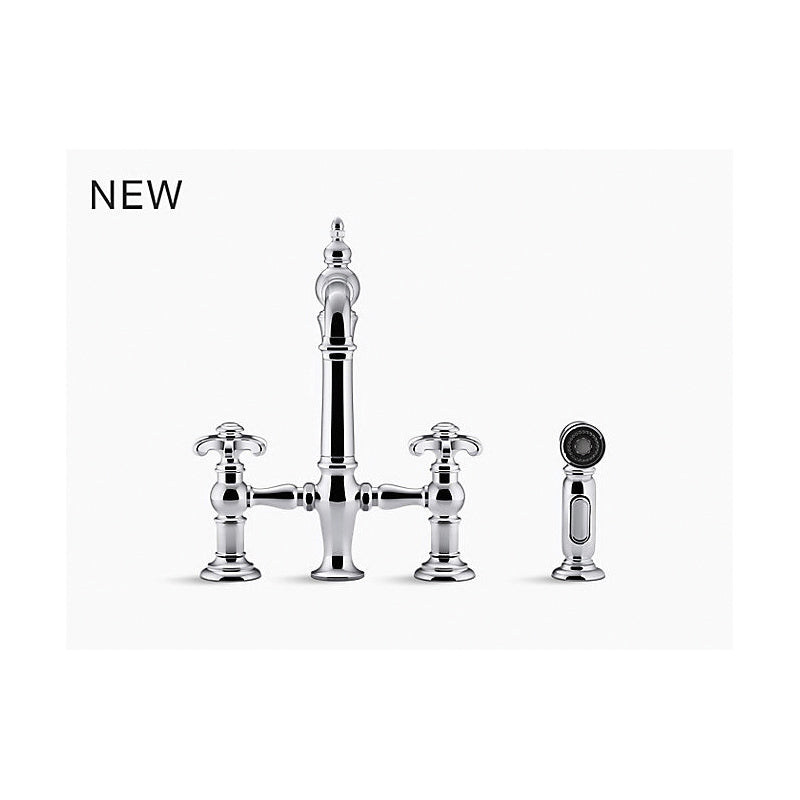 Artifacts - Bridge Kitchen Sink Faucet - 8" Center - 1.5 GPM