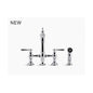 Artifacts - Bridge Sink Faucet with Side Spray - 1.5 GPM