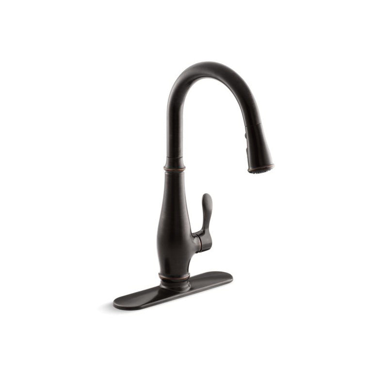 Cruette - Kitchen Sink Faucet - 10-1/2" W - Deck Mount