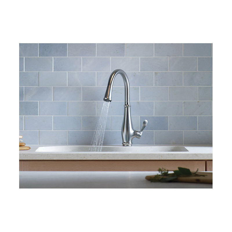 Cruette - Kitchen Sink Faucet - 10-1/2" W - Deck Mount