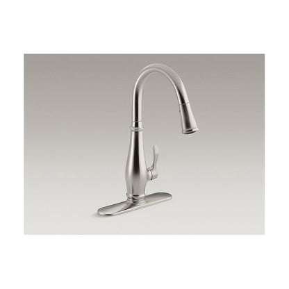Cruette - Kitchen Sink Faucet - 10-1/2" W - Deck Mount