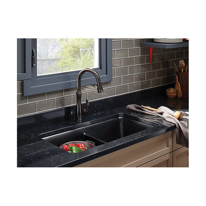 Cairn - 33-1/2" Kitchen Sink - Matte Brown