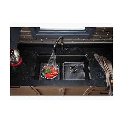 Cairn - 33-1/2" Kitchen Sink - Matte Brown