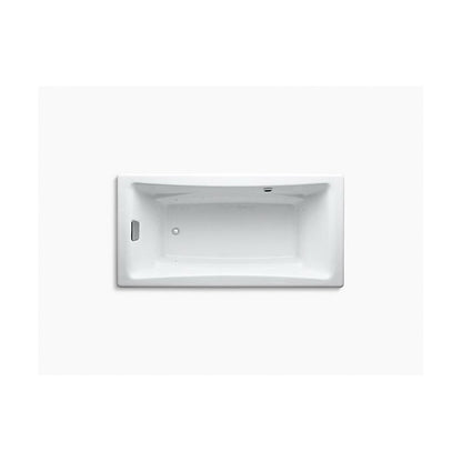 Tea-for-Two - Bathtub with White Airjet - 72" - Cast Iron