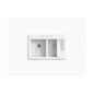 Riverby - 33" Kitchen Sink - Top - Double Bowl