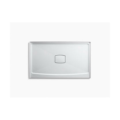 Archer - Center Drain - White - 60" L x 36" W x 3-11/16" D