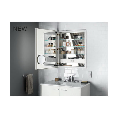 Verdera - Lighted Mirrored Cabinet - K-99007-TL-NA