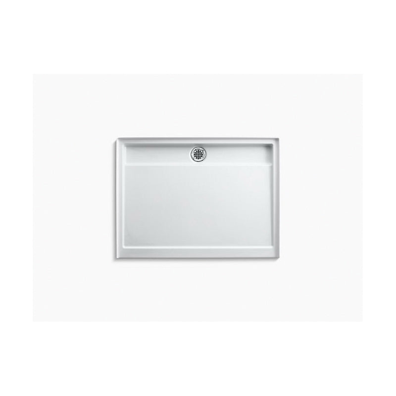 Groove - Recessed Rear Drain - 48" L x 36" W x 4-1/4" D