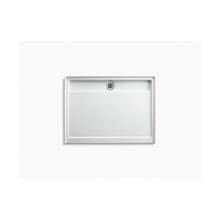 Groove - Recessed Rear Drain - 48" L x 36" W x 4-1/4" D
