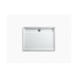 Groove - Recessed Rear Drain - 48" L x 36" W x 4-1/4" D