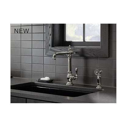 Artifacts - Kitchen Sink Faucet - with 2-Function Side Spray