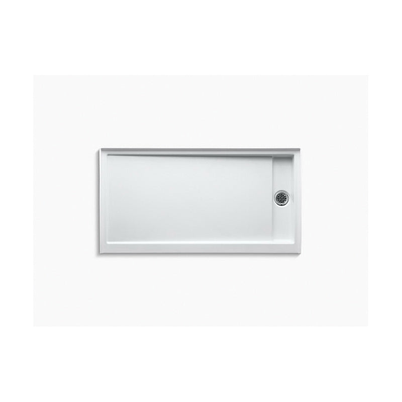 Groove - Recessed Right Drain - Acrylic