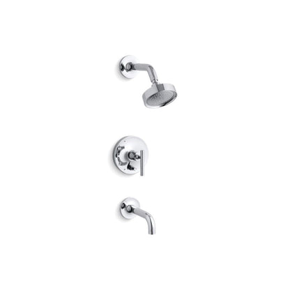 Purist Rite-Temp - Bath and Shower Faucet Trim - Wall Mount