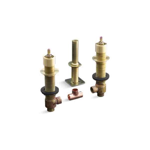 P300-K - High-Flow Valve System - Deck Mount - Solid Brass