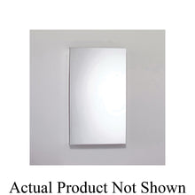 Robern® PLM2430BLE Flat Top Medicine Cabinet With Safeseal™ Gasket and Interior Polished Edge Mirror, PL Series, 24 in OAW x 30 in OAH, Rust Free Aluminum, Black