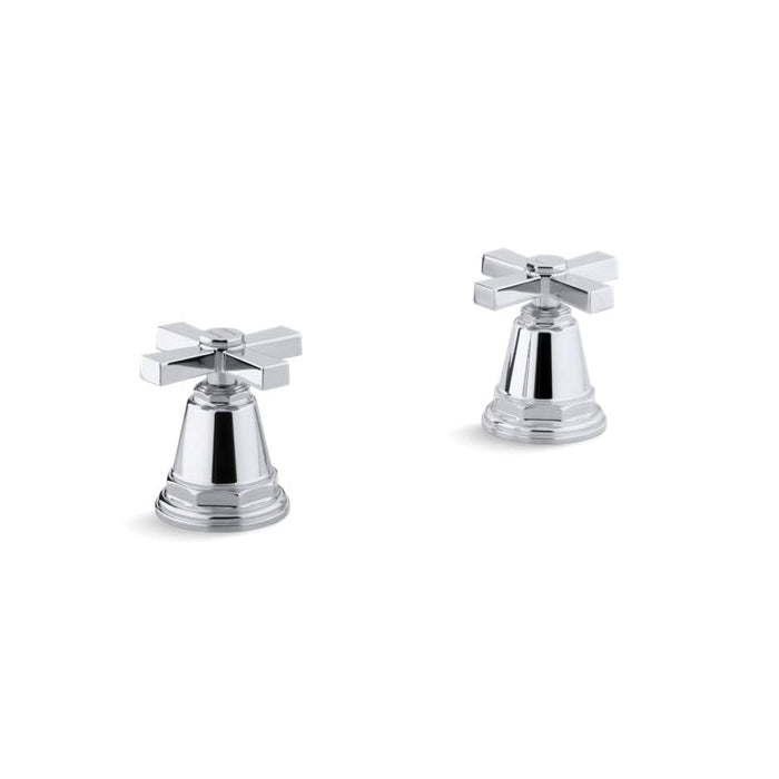 Pinstripe - Bath Valve Trim with Cross Handles