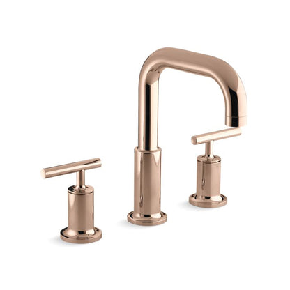 Purist - Bath Tub Faucet Trim - Solid