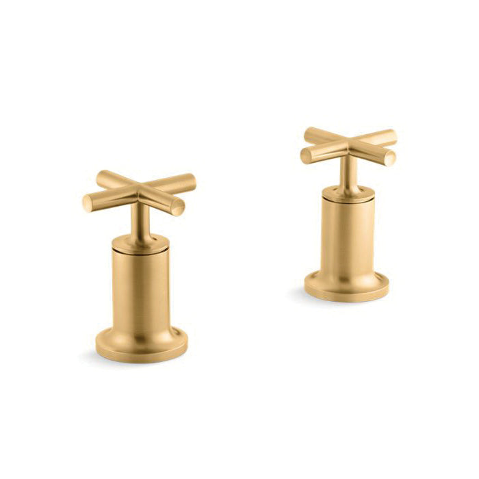 Purist - Bath Valve Trim with (2) Cross - Bath or Deck Mount
