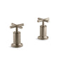 Purist - Bath Valve Trim with (2) Cross - Bath or Deck Mount
