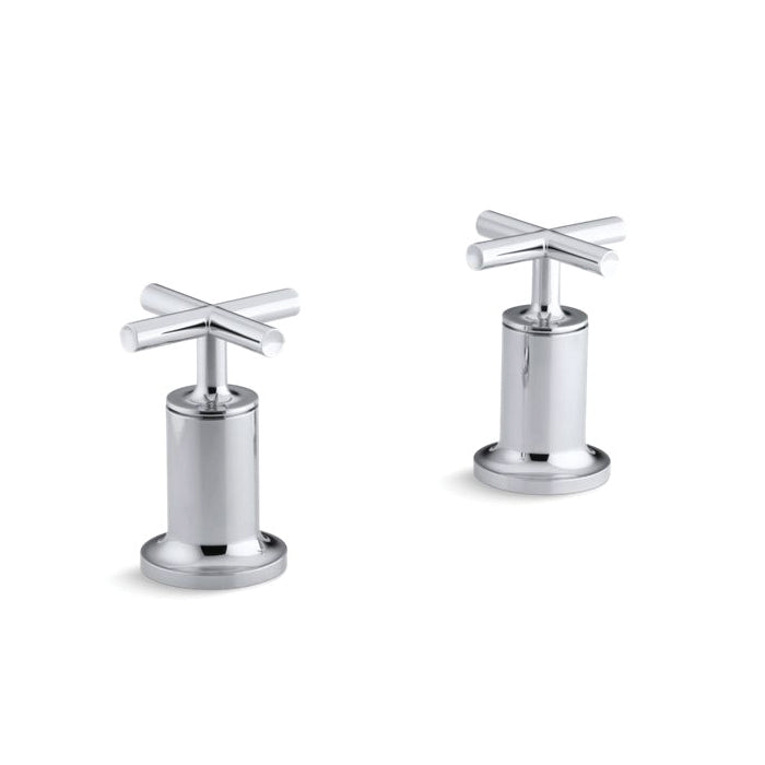 Purist - Bath Valve Trim with (2) Cross - Bath or Deck Mount