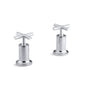 Purist - Bath Valve Trim with (2) Cross - Bath or Deck Mount