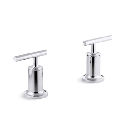 Purist - Bath Valve Trim with (2) Lever - Bath or Deck Mount