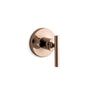 Purist Transfer Valve Trim, Vibrant Rose Gold