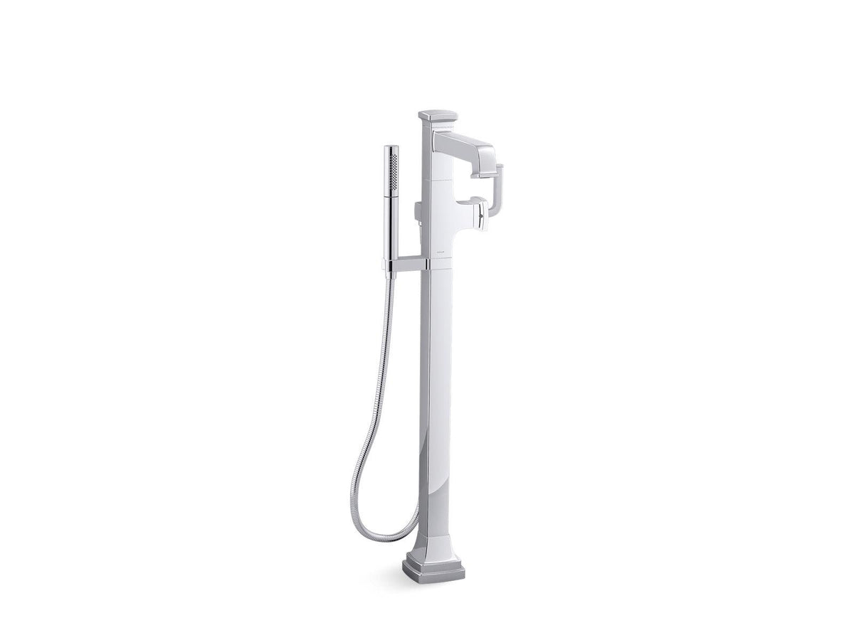 Riff - Floor Mount Bath Filler Trim - 7.5 GPM