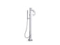 Riff - Floor Mount Bath Filler Trim - 7.5 GPM