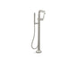 Tone - Floor Mount Bath Filler Trim with - 7.5 GPM