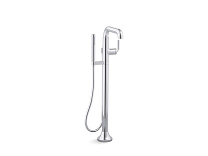 Tone - Floor Mount Bath Filler Trim with - 7.5 GPM