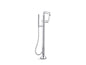 Tone - Floor Mount Bath Filler Trim with - 7.5 GPM