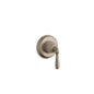Devonshire Transfer Valve Trim, Vibrant Polished Brass