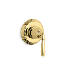 Devonshire Transfer Valve Trim, Vibrant Polished Brass