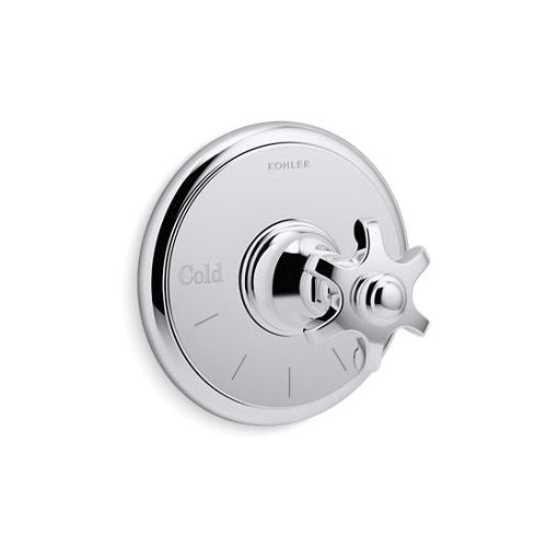 Artifacts Valve Trim, Polished Chrome, Wall