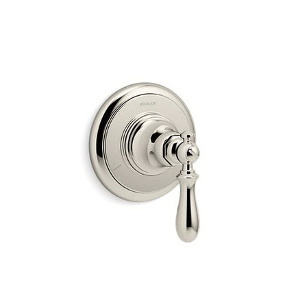 Artifacts Transfer Valve Trim, Vibrant Brushed Nickel, Metal